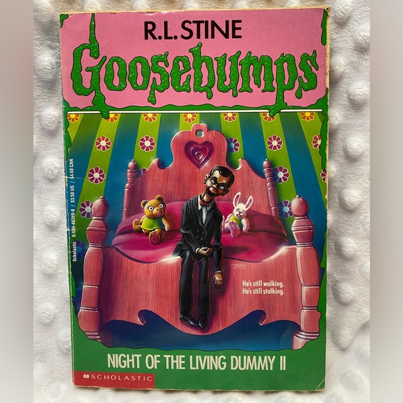 “Night of the Living Dummy II” 1st Printing No. 31 Goosebumps RL Stine - Picture 1 of 4